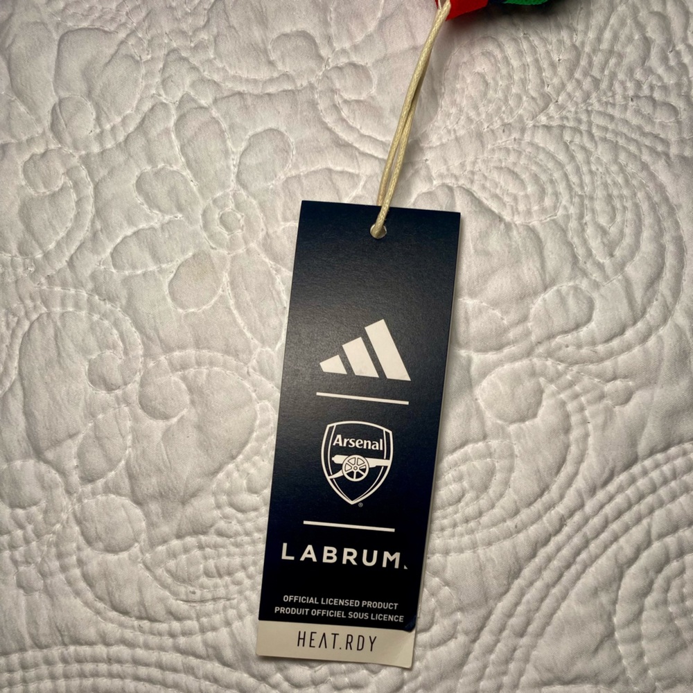 Arsenal FC Away Jersey – Adidas HEAT.RDY – Size L (Brand New with Tags) - Picture 7 of 7